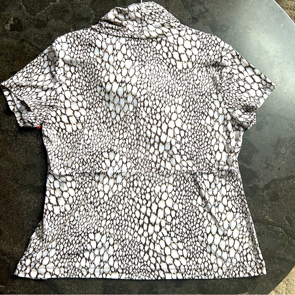Covington Animal Print Top - Size XLP - Picture 3 of 10